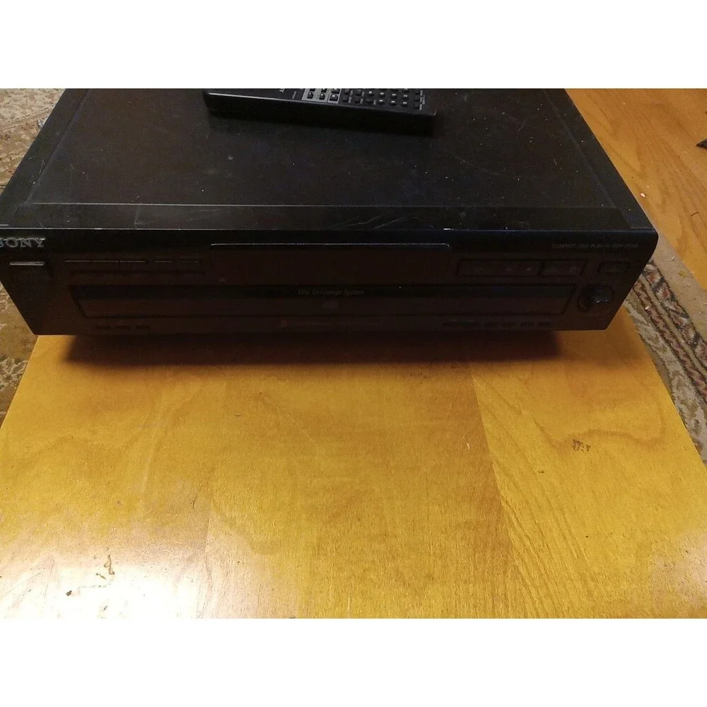 SONY CDP-CE315 5-Disc CD Changer Compact Disc Player Tested Fully Working